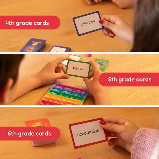 The Fidget Game Vocabulary Words Educational Game Set
